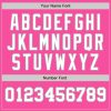 Custom Pink White-Gray Authentic Two Tone Baseball Jersey - Image 5